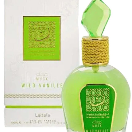 Lattafa Musk Wild Vanille Thameen Collection Eau De Parfum Unisex 3.4 Fl oz