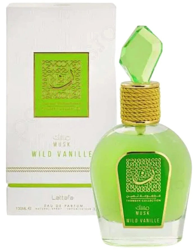Lattafa Musk Wild Vanille Thameen Collection Eau De Parfum Unisex 3.4 Fl oz