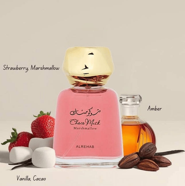 Al Rehab Choco Musk Marshmallow Eau de Parfum Spray 3.4 oz