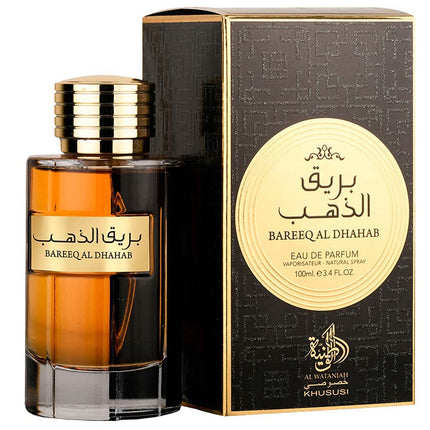 Al Wataniah Bareeq Al Dhahab Eau de Parfum Spray for Unisex 3.4 Fl Oz