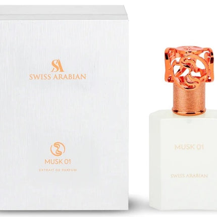 Swiss Arabian Musk 01 Unisex Extrait De Parfum Spray 1.69.oz